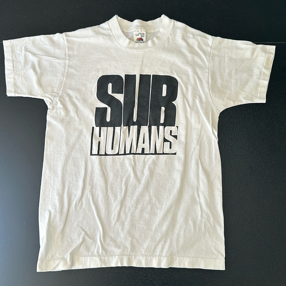 Vintage Punk Subhumans (Canada) t-shirt from 1995.
